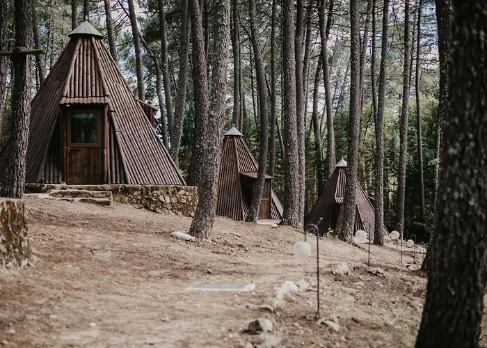 Glamping The Teepee